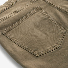 Load image into Gallery viewer, Tan Brown Slim Fit Coloured Stretch Jeans