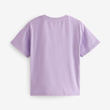 Load image into Gallery viewer, Purple Star Short Sleeve Sequin T-Shirt (3-12yrs)
