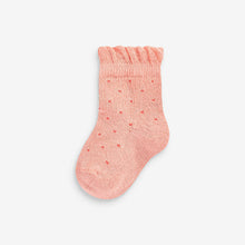 Load image into Gallery viewer, Pastel Baby Socks 5 Pack (0mths-2yrs)