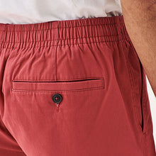 Load image into Gallery viewer, Red Stretch Chino Shorts