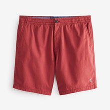 Load image into Gallery viewer, Red Stretch Chino Shorts