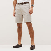 Load image into Gallery viewer, Stone Belted Chino Shorts with Stretch