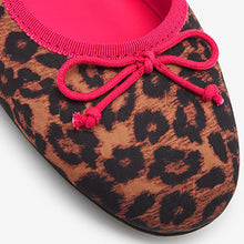 Load image into Gallery viewer, Leopard Print Forever Comfort® Ballerina Shoes
