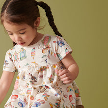 Load image into Gallery viewer, Cream Bunny Holiday Cotton T-Shirt (3mths-6yrs)