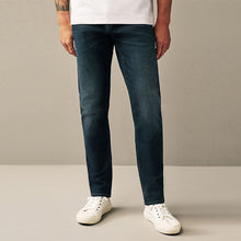 Load image into Gallery viewer, Blue Deep Slim Fit Vintage Stretch Authentic Jeans