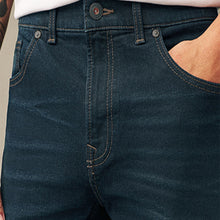 Load image into Gallery viewer, Blue Deep Slim Fit Vintage Stretch Authentic Jeans