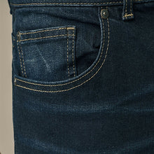 Load image into Gallery viewer, Blue Deep Slim Fit Vintage Stretch Authentic Jeans