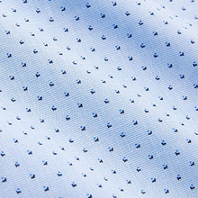 Load image into Gallery viewer, Blue Print/Blue Stripe Regular Fit Trimmed Shirts 2 Pack