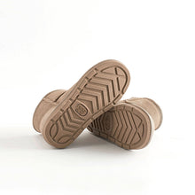 Load image into Gallery viewer, Taupe Grey Warm Lined Water Repellent Suede Pull-On Boots (Older Girls)