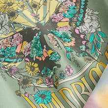 Load image into Gallery viewer, Khaki Green Sequin Butterfly T-Shirt and Cycling Shorts Set (3-12yrs)