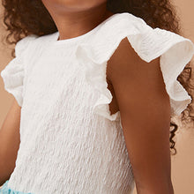 Load image into Gallery viewer, Blue Floral Skirt Dress (3-11yrs)