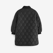 Load image into Gallery viewer, Longline Quilted Padded Coat (3-12yrs)