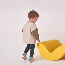 Load image into Gallery viewer, Stone Colourblock Character Sweatshirt and Legging Set (3mths-6yrs)