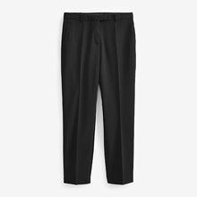 Load image into Gallery viewer, Black Tailored Stretch Slim Trousers
