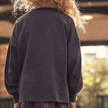 Load image into Gallery viewer, Charcoal Grey Rolling Stones Long Sleeve T-Shirt (3-12yrs)