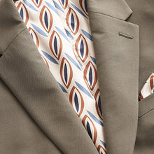 Load image into Gallery viewer, Taupe Skinny Fit Motionflex Stretch Suit: Jacket