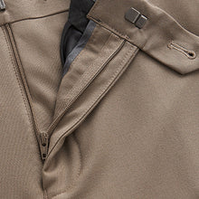 Load image into Gallery viewer, Taupe Skinny Fit Motionflex Stretch Suit: Trousers