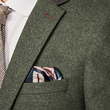 Load image into Gallery viewer, Green Slim Fit Trimmed Donegal Suit: Jacket