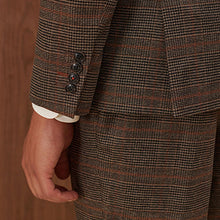 Load image into Gallery viewer, Brown Check Suit: Jacket