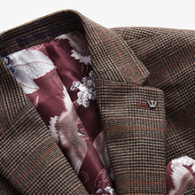 Load image into Gallery viewer, Brown Check Suit: Jacket