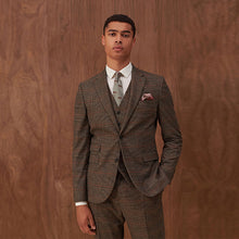 Load image into Gallery viewer, Brown Check Suit: Jacket