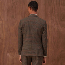 Load image into Gallery viewer, Brown Check Suit: Jacket