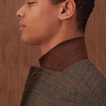 Load image into Gallery viewer, Brown Check Suit: Jacket