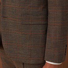 Load image into Gallery viewer, Brown Check Suit: Jacket