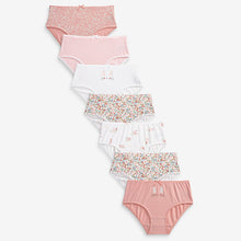 Load image into Gallery viewer, Pink Bunny Briefs 7 Pack (2-10yrs)