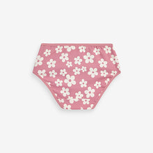 Load image into Gallery viewer, Pink/Green Heart Floral 10 Pack Briefs (1.5-12yrs)