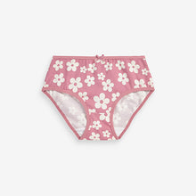 Load image into Gallery viewer, Pink/Green Heart Floral 10 Pack Briefs (1.5-12yrs)
