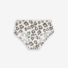 Load image into Gallery viewer, Bright Animal Print Hipster Briefs 5 Pack (2-12yrs)