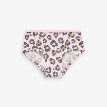 Load image into Gallery viewer, Bright Animal Print Hipster Briefs 5 Pack (2-12yrs)