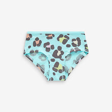 Load image into Gallery viewer, Bright Animal Print Hipster Briefs 5 Pack (2-12yrs)