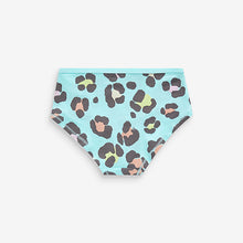 Load image into Gallery viewer, Bright Animal Print Hipster Briefs 5 Pack (2-12yrs)