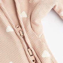 Load image into Gallery viewer, Chocolate Brown Footless Baby Sleepsuits 3 Pack (0mths-18mt)