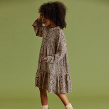 Load image into Gallery viewer, Animal Printed Dress (3-12yrs)