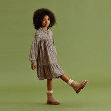 Load image into Gallery viewer, Animal Printed Dress (3-12yrs)