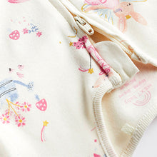 Load image into Gallery viewer, Pale Pink Cotton Baby Zip Sleepsuits 3 Pack (0mths-18mths)