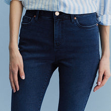 Load image into Gallery viewer, Inky Blue Skinny Jeans
