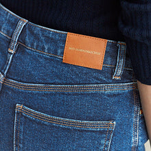 Load image into Gallery viewer, Dark Blue Mom Comfort Stretch Jeans