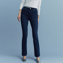 Load image into Gallery viewer, Inky Blue Bootcut Jeans
