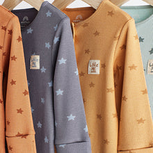 Load image into Gallery viewer, Neutral Baby Star Sleepsuits 4 Pack (0mths-2yrs)