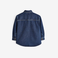 Load image into Gallery viewer, Blue Denim Long Sleeve Shirt (3-12yrs)