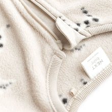 Load image into Gallery viewer, Grey/Tan Animal Print  Fleece Baby Sleepsuits 2 Pack (0-2yrs)