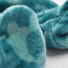 Load image into Gallery viewer, Teal Blue Baby Fleece Sleepsuit