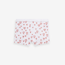 Load image into Gallery viewer, Pink Animal Print Short Briefs 5 Pack (2-12yrs)