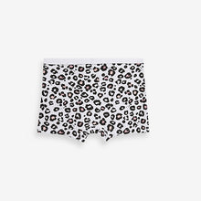 Load image into Gallery viewer, Pink Animal Print Short Briefs 5 Pack (2-12yrs)