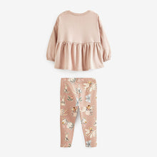 Load image into Gallery viewer, Pink Bunny Top and Legging Set (3mths-6yrs)