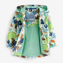 Load image into Gallery viewer, Green/Blue Shower Resistant Jacket